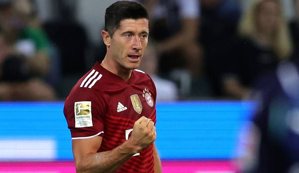 Robert Lewandowski scored for the seventh time in a row on matchday 1 in the Bundesliga.