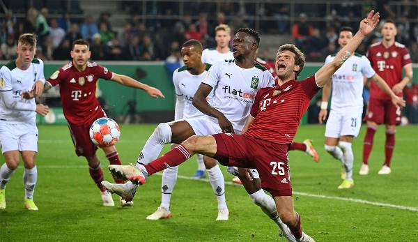 In two duels so far this season, FC Bayern has not been able to beat Gladbach.