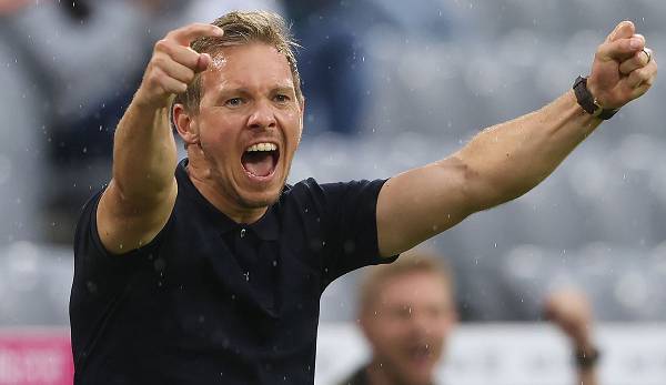Julian Nagelsmann moved from RB Leipzig to FC Bayern in the summer.