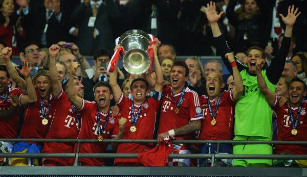 Die Bayern setzten sich im Champions-League-Finale 2013 gegen den BVB durch.