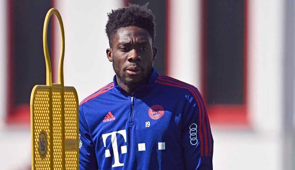 Alphonso Davies has been missing from FC Bayern since the beginning of the year.