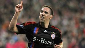 Platz 4: Franck Ribery mit 8,94 Prozent der Stimmen – Gewann neunmal die Deutsche Meisterschaft, sechsmal den DFB-Pokal und einmal die Champions League mit dem FC Bayern.