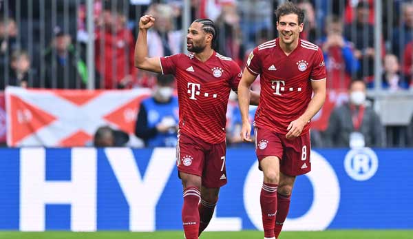 Serge Gnabry schießt den FC Bayern in Führung.