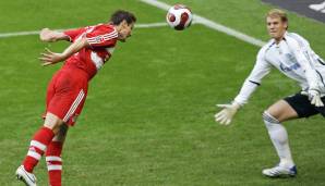 28. Juli 2007: Der erste Titel! Mit einem 1:0 gegen Schalke gewinnt Bayern den Ligapokal. Torschütze: Miroslav Klose.