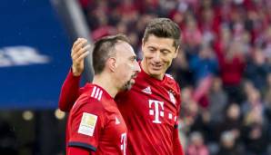 Franck Ribery hofft, dass sein ehemaliger Teamkollege Robert Lewandowski die Freigabe vom FC Bayern erhält.