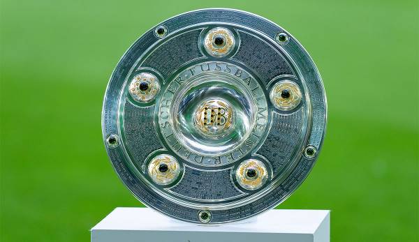 The trophy for winning the German championship.