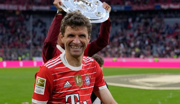 Thomas Müller gewann gerade seine 11. Deutsche Meisterschaft mit dem FC Bayern München.