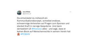 Jana Wiske (ehemalige kicker-Journalistin, heute Professorin an der Hochschule Ansbach)