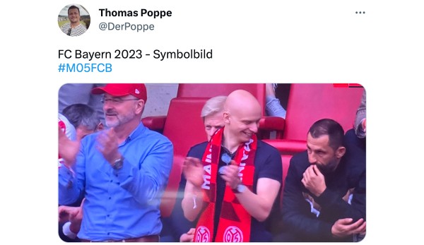 FC Bayern Munich, FSV Mainz 05, Borussia Dortmund, BVB, network reactions