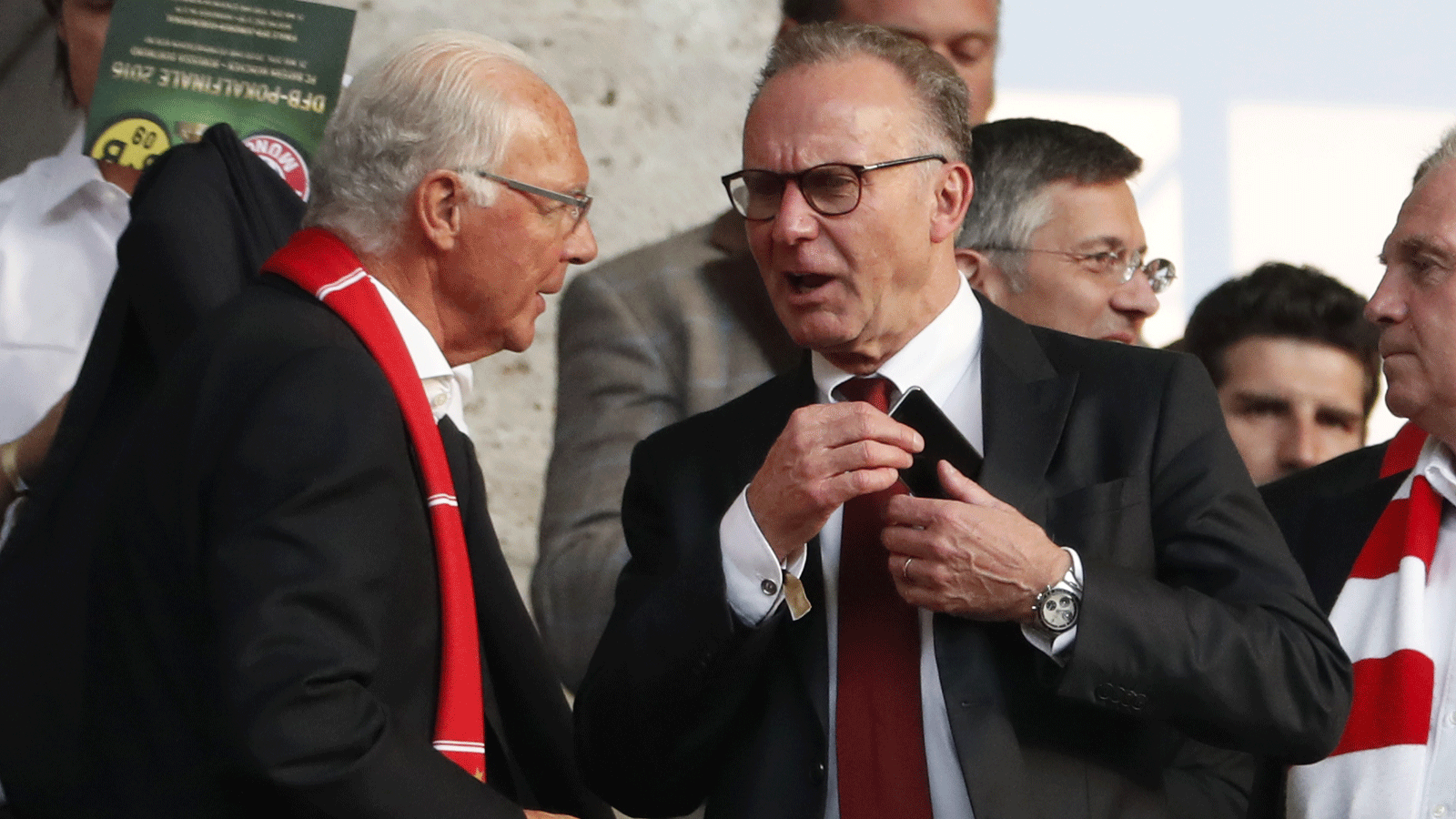 Karl-Heinz Rummenigge, Franz Beckenbauer