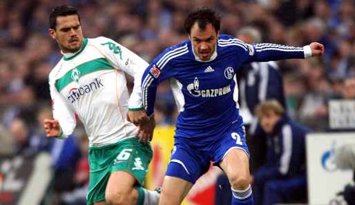 Werder Bremen und Schalke 04 kämpften im Duell der Enttäuschten um jeden Meter