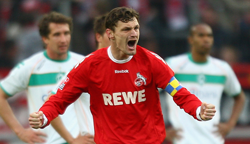 Milivoje Novakovic ließ Köln mit seinem 16. Saisontreffer gegen Bremen jubeln