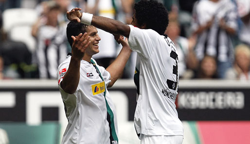 Bei der Borussia steht Neuzugang Raul Bobadilla (l.) vor seinem Bundesliga-Debüt