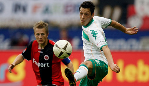 Im letzten Jahr gewann Werder gegen die Eintracht beide Spiele mit 5:0