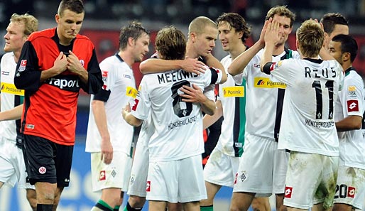 Während die Borussia feiert, hat Frankfurt die altbekannte Tristesse wieder eingeholt
