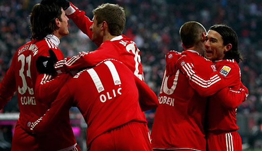Der FC Bayern fuhr gegen Hertha BSC den neunten Sieg in der Hinrunde ein