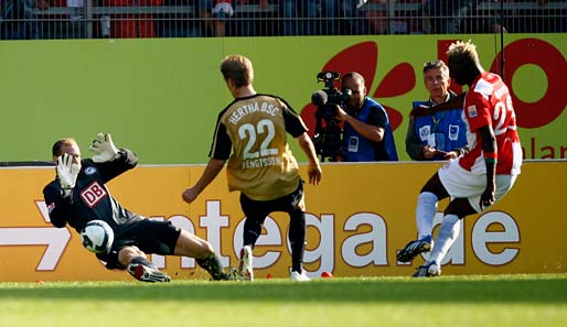 Mainz setzte sich in der Hinrunde am Bruchweg mit 2:1 gegen Hertha durch