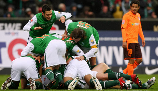 Im Hinspiel jubelte nur Werder. Die Bremer schlugen Hoffenheim mit 2:0