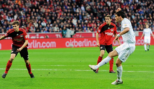 Mit seinen Treffern gegen Leverkusen schraubte Kevin Kuranyi seine Saisonausbeute auf 17 Tore