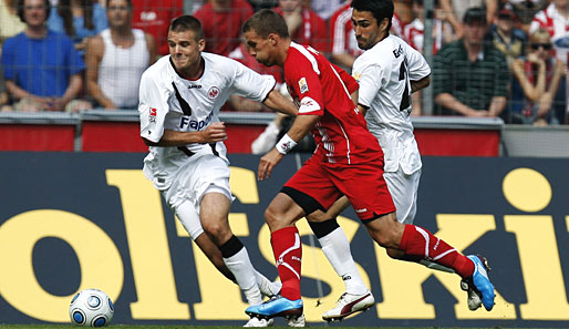 Lukas Podolski wartet auch nach dem dritten Spieltag weiter auf sein erstes Tor für Köln