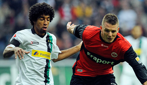 Borussia Mönchengladbach landete am 13. Spieltag einen 2:1-Auswärtssieg bei Eintracht Frankfurt