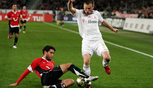 In Hannover konnten die Bayern ungefährdet mit 3:0 gewinnen