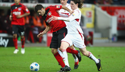 Leverkusen schoss Stuttgart im Hinspiel mit 4:0 ab