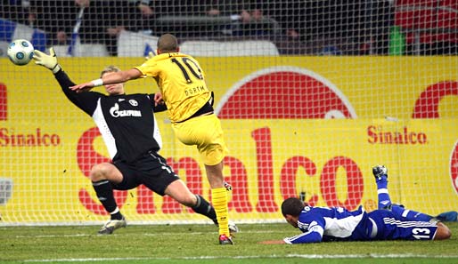 Mohamed Zidan rettete dem BVB im letzten Derby gegen Schalke einen Punkt