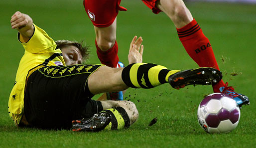 Dortmund gewann sein Heimspiel gegen Leverkusen vergangene Saison mit 3:0