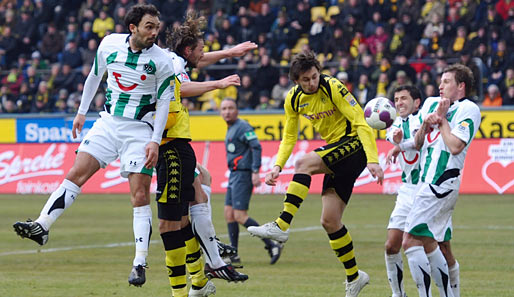 Die letzten beiden Heimspiele von Hannover gegen Dortmund endeten unentschieden (1:1, 4:4)