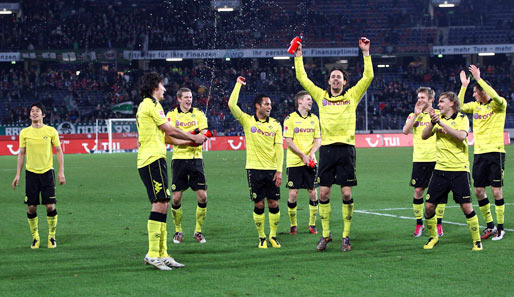 Dortmund steht nach dem Erfolg in Hannover weiterhin auf Platz eins der Bundesliga
