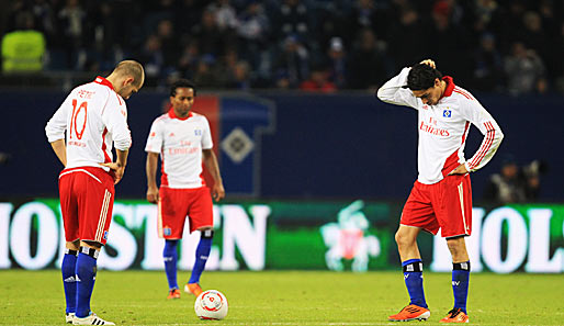 Die Spieler des Hamburger SV werden nächstes Jahr wohl nicht international spielen