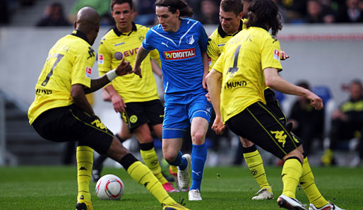 Sebastian Rudy gegen alle: Hoffenheim besiegt als erstes Team Dortmund im Jahr 2011