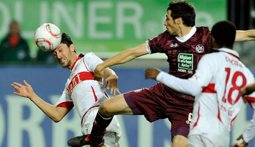 Das Hinspiel endete nach zwischenzeitlicher 3:0-Führung durch den VfB Stuttgart noch 3:3