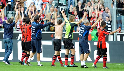 Eintracht Frankfurt fährt nach zwei Niederlagen den ersten Sieg ein