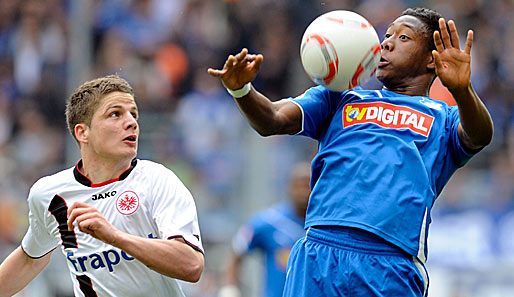 Hoffenheim und Frankfurt lieferten sich ein umkämpftes Spiel