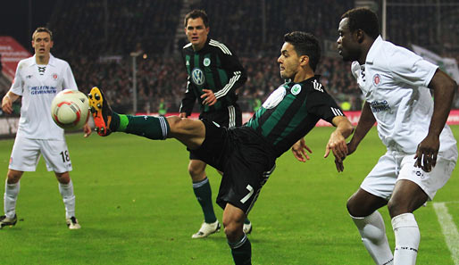 Das Hinspiel am Millerntor zwischen St. Pauli und dem VfL Wolfsburg endete 1:1