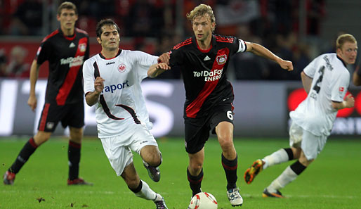 Simon Rolfes bestritt gegen Eintracht Frankfurt sein 145. Bundesliga-Spiel