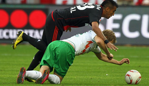 In Leverkusen sahen die Zuschauer eine hart umkämpfte Partie