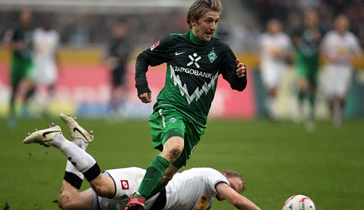 Marko Marin schoss gegen seinen alten Verein das vorentscheidende 1:0 für Werder Bremen