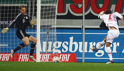 Manuel Neuer rettete dem FC Bayern mit einer Glanzparade drei Punkte