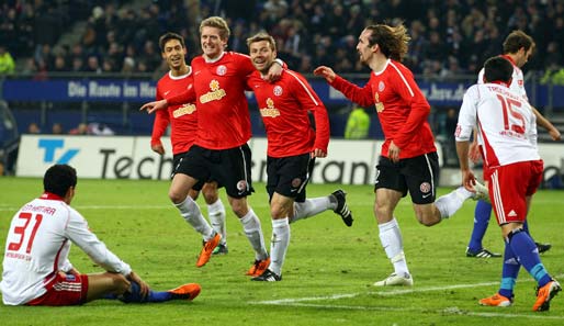 Im März 2011 hatte der HSV gegen Mainz nichts zu lachen