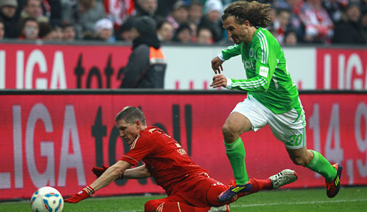 Nach einem harten Stück Arbeit setzten sich die Bayern mit 2:0 gegen Wolfsburg durch