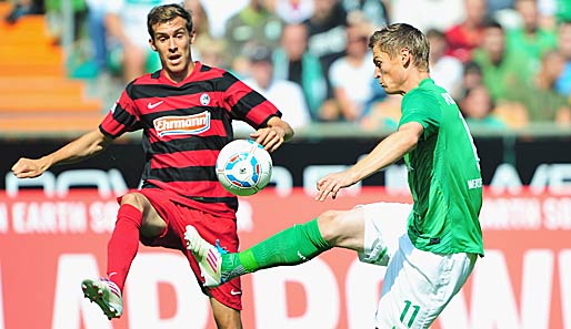 Das Hinspiel zwischen Freiburg und Bremen endete 5:3 für Werder