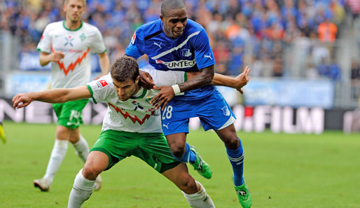 Das Hinspiel gewann Werder Bremen dank seines Jokers Rosenberg
