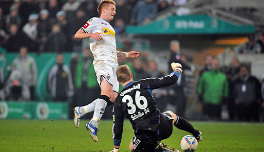 Im Dezember warf Borussia Mönchengladbach Schalke aus dem DFB-Pokal