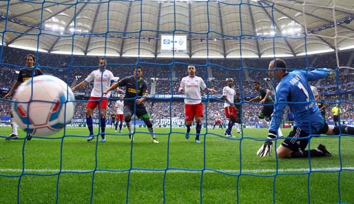 Igor de Camargo sorgte in der Hinrunde für Gladbachs 1:0-Sieg in Hamburg