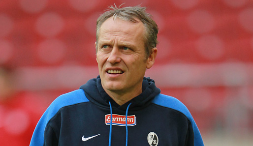 Trotz Stuttgart-Klatsche, Abstiegsangst scheint SCF-Coach Christian Streich nicht zu kennen