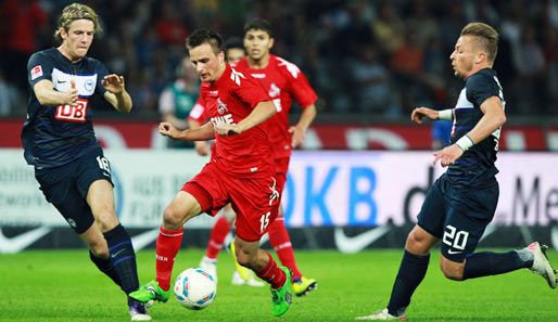 Hertha BSC verlor seine bisherigen vier Auswärtspartien 2012 mit zusammengenommen 0:11 Toren