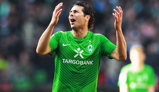 Claudio Pizarro und Werder Bremen kämpfen um einen Platz im Europacup